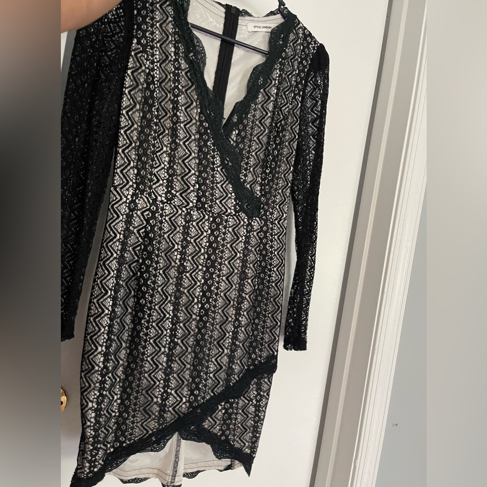 Black dress with nice style